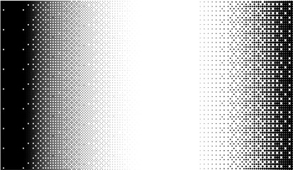 Gradient Halftone Pixel Backgrounds Dots. Led screen texture dots display light background.TV pixel pattern screen and videowall. Dot RGB TV background. Abstract vector background
