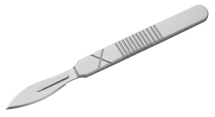 Isolated Surgical Scalpel