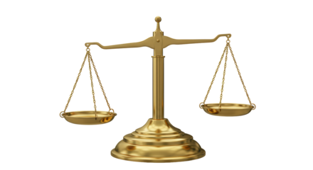 Isolated Scales of Justice