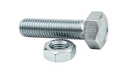 Isolated Bolt and Nut