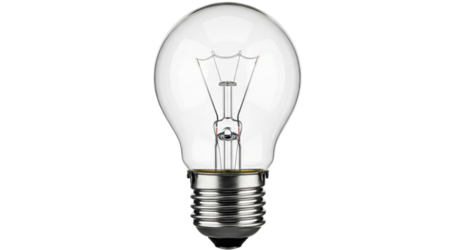 Isolated Lightbulb