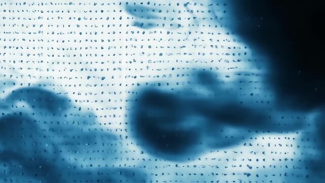 Abstract dark blue and light blue pattern