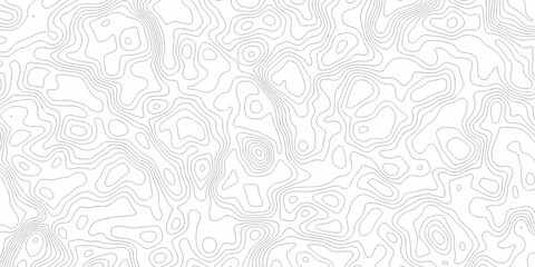 white topography wave spiral line landscape vector curve grid relief geography map discovery texture background.