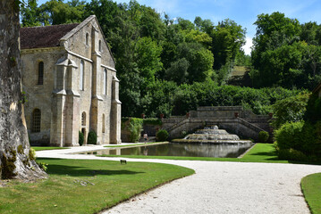  Abbaye de Fontenay en Bourgogne. France