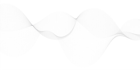 Black and white wavy stripes background