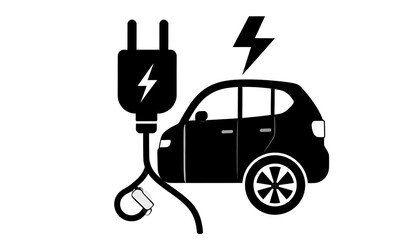 Abstract black and white graphic design