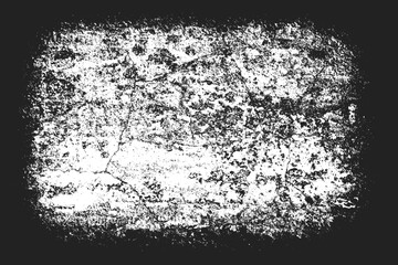 Grungy Texture Overlay with Dust and Scratches, Distressed Concrete Wall Background with Cracks, Abstract Grunge Pattern with Rough Surface, Vintage Style Black and White Distressed Texture