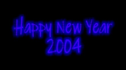 Futuristic happy new year celebrate, eve invitation, winter, concept Glowing Special Series Happy New Year 2011 Text reflection, sparkles year The Latest series, special version  Seamless looping..