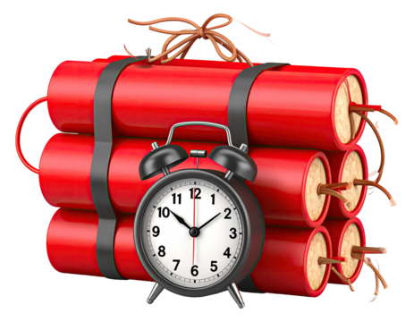 Dynamite and Alarm Clock