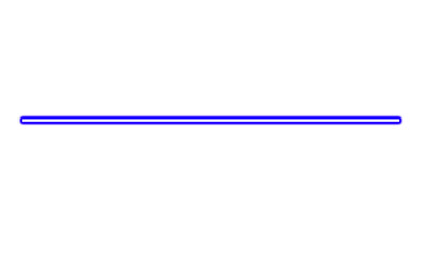 Obraz premium blue neon light line sparkle