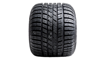 Close-up of a black tire (1)