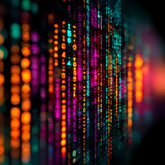 colorful code background