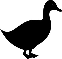 ducks, waterfowl, duck silhouette, bird silhouette, wildlife, nature, black and white, minimalistic, vector illustration