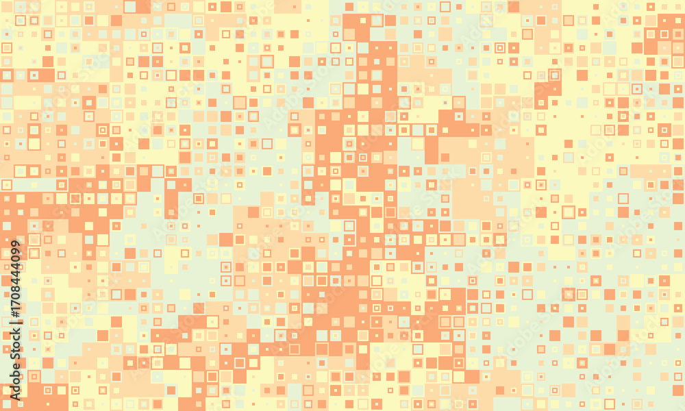 Poster abstract pastel mosaic background. perfect for website banners, presentations, or modern design proj