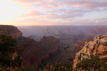 Fototapeta premium The Grand Canyon at sunrise