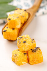 Freeze Dried Passion Fruit Cubes for Instant Tea and Custom Beverage Blends