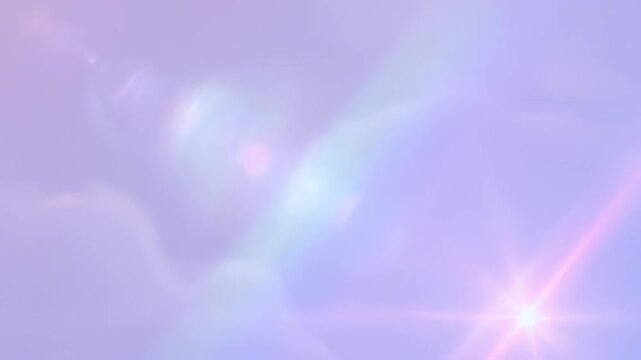 Bright, pastel-colored diagonal flares slowly rotate and fade in a serene, seamlessly looping abstract dreamscape fade, bright, loopable