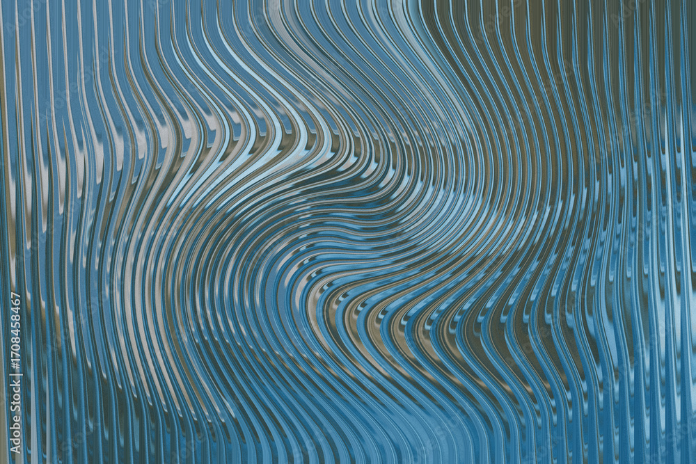 Poster abstract blue wavy textured background with swirling patterns and light reflections