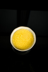 Shanxi Yellow Millet Porridge - Traditional Chinese Breakfast Cereal in Bowl