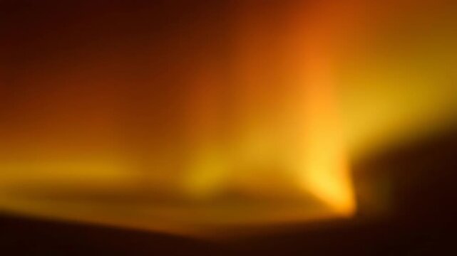 Abstract Aurora Light Shifting and Pulsating in Warm Gold and Orange Hues, Seamlessly Looping DigitalTexture, VisualEffects, EtherealGlow