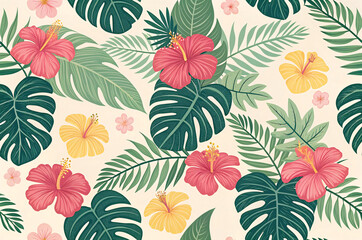 Tropical Hibiscus Paradise