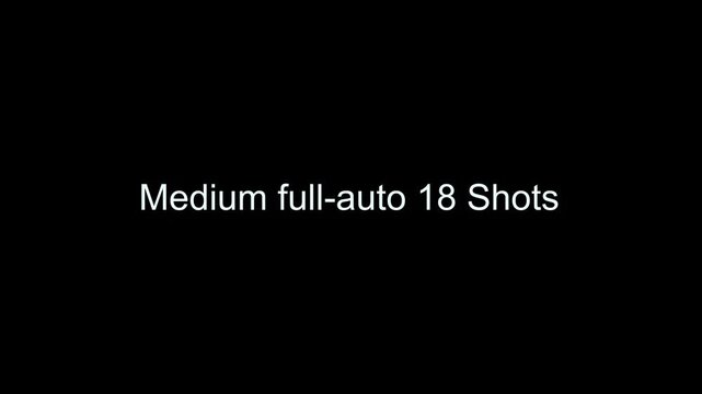 HK416 Rifle Shots VFX &ndash; Burst and Full-Auto Muzzle Flash Pack, Side, Front, Diagonal Views, 4K Overlay