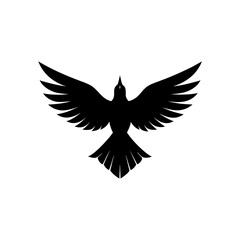 Obraz premium Lone tree silhouette against a vibrant sunset