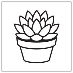 Potted Cuties Coloring Pages