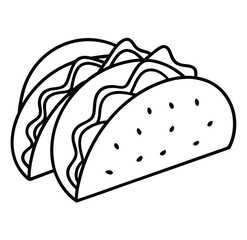 A cute vector illustration of a heart-shaped slice of bread with butter and cheese