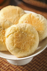 Traditional Chinese Mooncakes with Nut Filling for Mid-Autumn Festival Celebration
