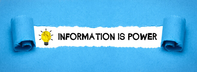 Information Is Power	
