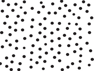 Decorative dots pattern background with minimal clean vector outline