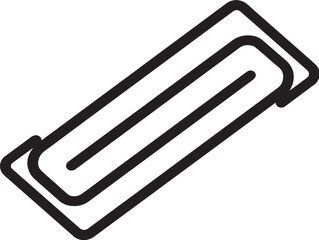 Drawn arrow illustration in elegant minimal hand drawn vector art