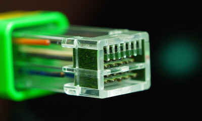 network hub and patch cables