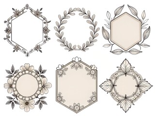 Botanical Frame Set