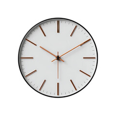 Minimalist Wall Clock Perfect For Homes . PNG