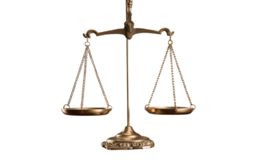 - Courtroom-Themed Scales of Justice with Wooden Hammer and Open Legal Book