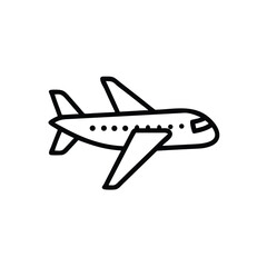 airplane isolated on white background