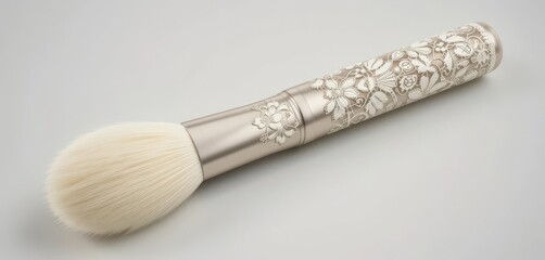 Add a Touch of Elegance with this Victorian Lace Makeup Brush 3D Model.