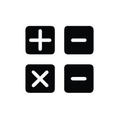 Obraz premium plus and minus buttons