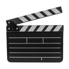 Fototapeta premium Black and white movie clapperboard
