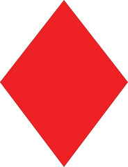 Red Diamond Shape