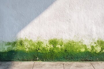Green Growth on Wall