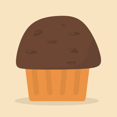 chocolate muffin icon
