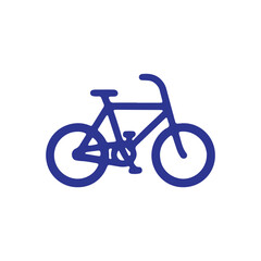 Fototapeta premium Bicycle Sports Ride Vector Icon