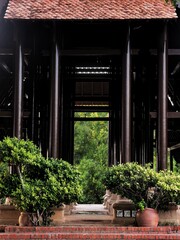 traditional Malaysian garden