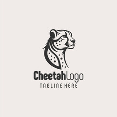 Strong Cheetah Logo Business Design
