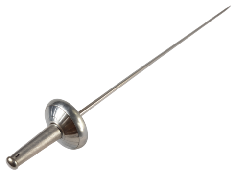 Foil isolated on transparent background for fencing sport