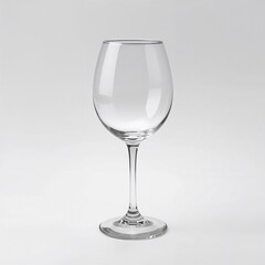 Obraz premium Wine glass isolated on white background