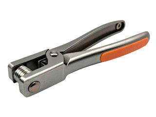 Obraz premium Metal eyelet plier isolated on transparent background